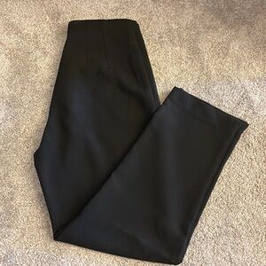 Straight cut black pants